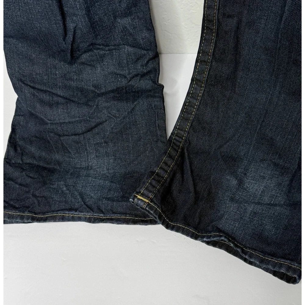 True Religion Jeans Mens Size 44x34 Geno SN Flap Slim‎ Blue Big & Tall Designer
